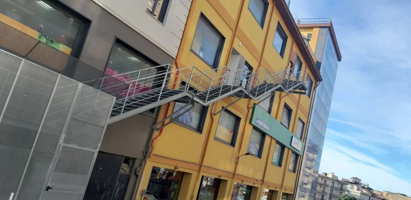 scala di sicurezza in metallo