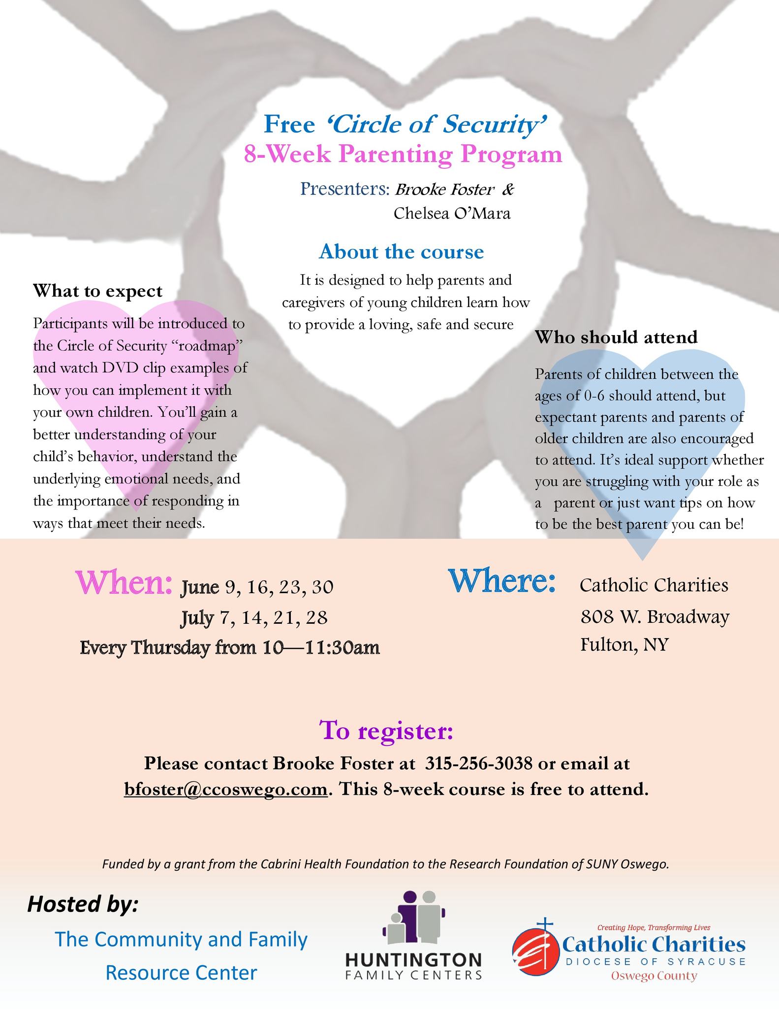 A poster for a 5 week painting program