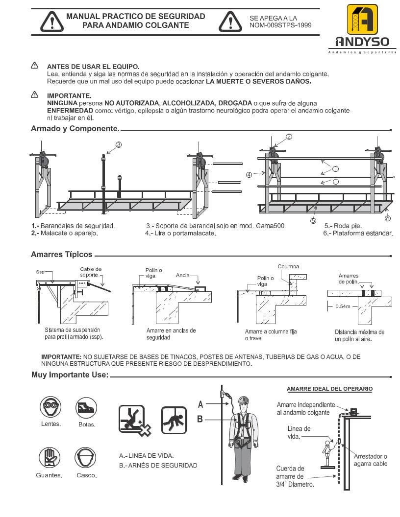 ANDYSO ANDAMIOS Y SOPORTERIA SA DE CV