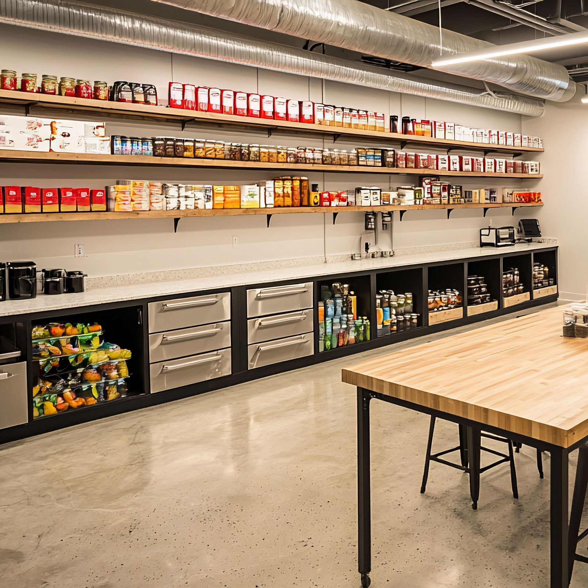 Large Scale Office Pantry