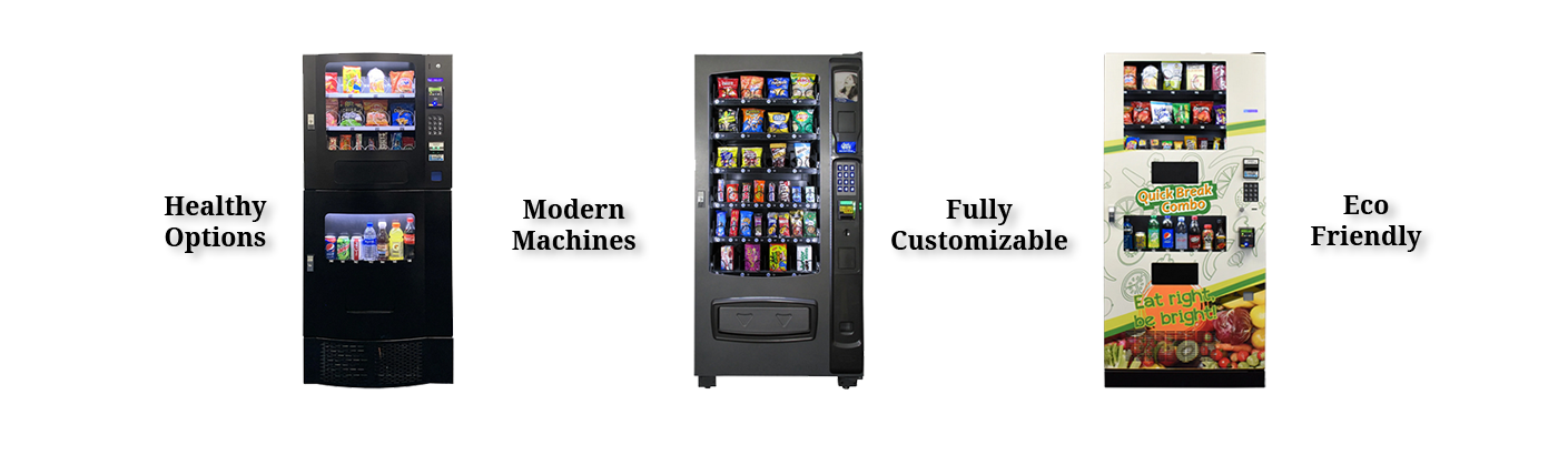 Legend Vending Marketplaces  - Heathly Options, Modern Machines, Fully Customizable, Eco-Friendly