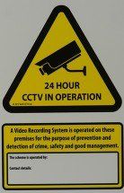 CCTV sign 1