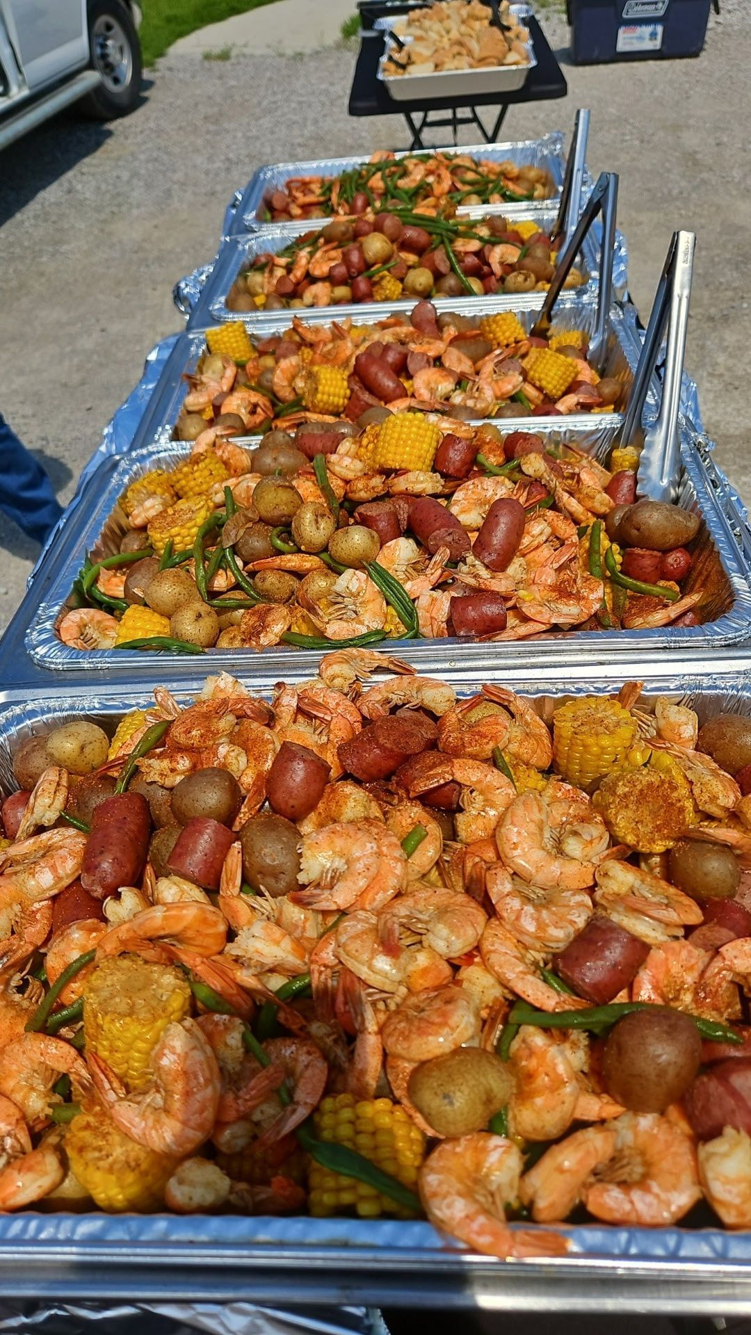 Low Country Shrimp Boil catering