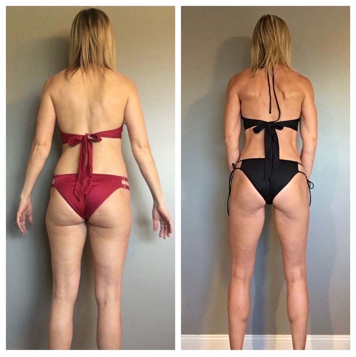 Jennifer back transformation - before and after