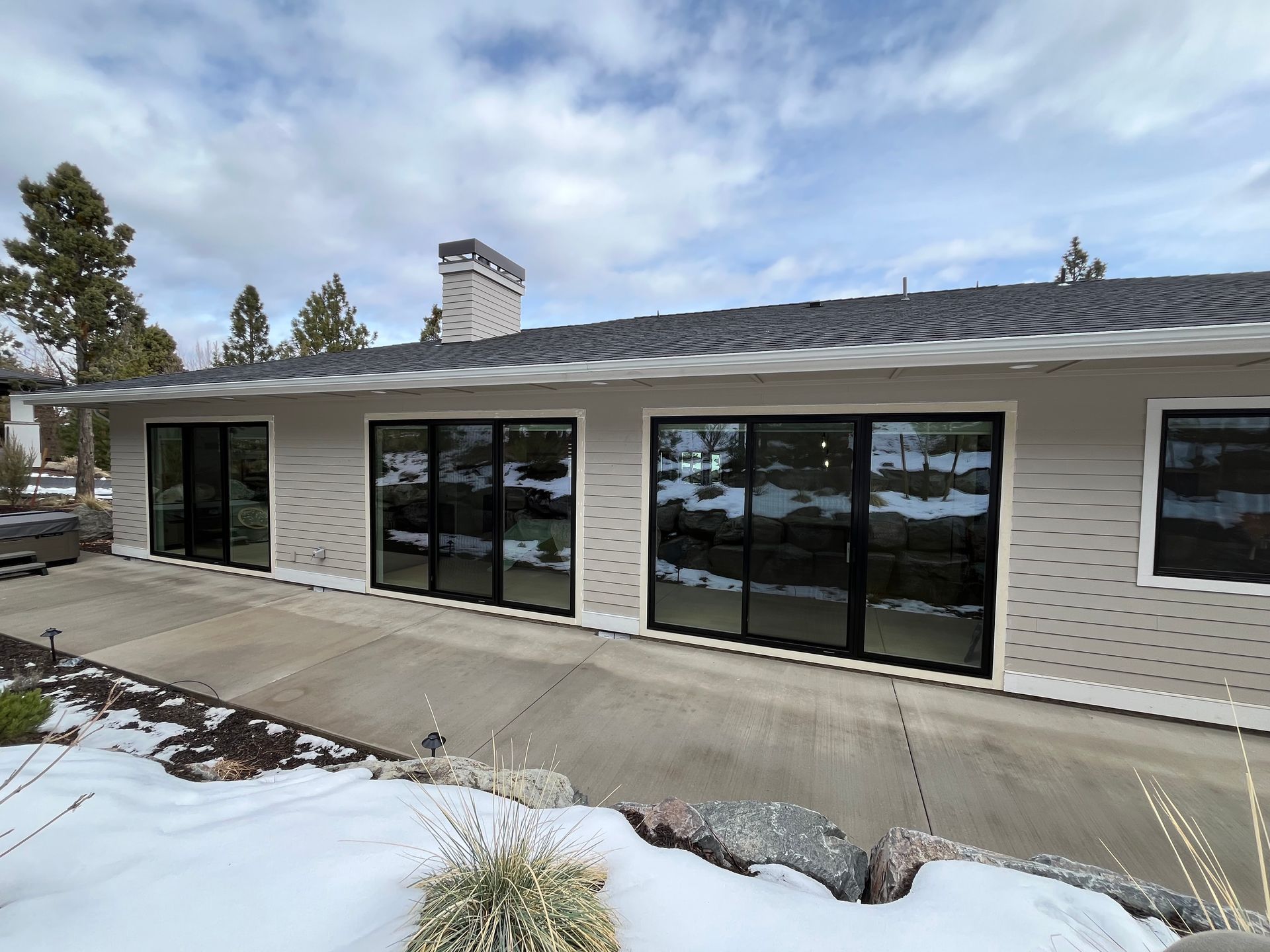 Electrical Install at Open space