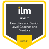 ilm logo level 7 for Executive and senior level coaches and mentors
