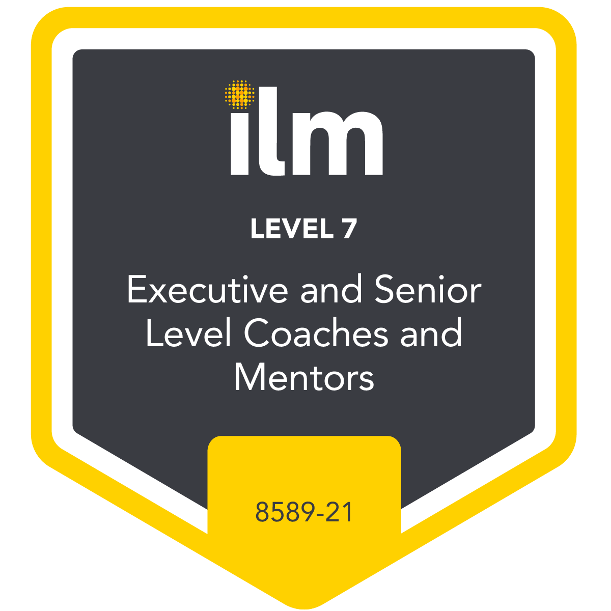 ilm logo level 7 for Executive and senior level coaches and mentors