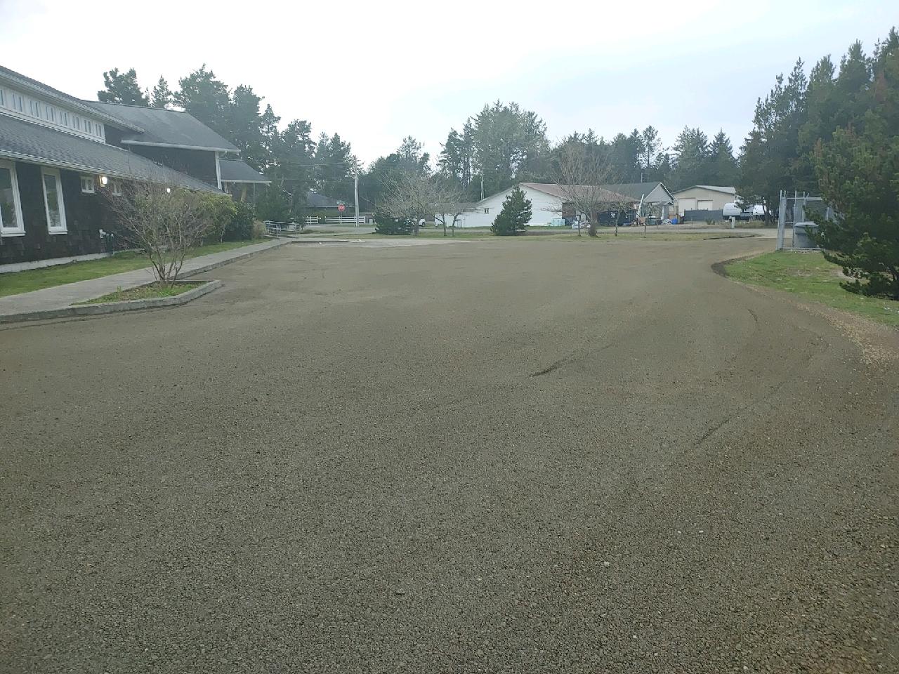 Driveway With New Asphalt — Naselle, WA — Naselle Rock & Asphalt Co.