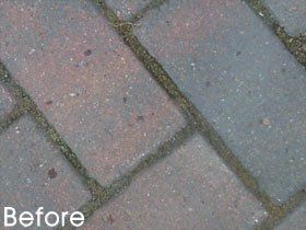 Pressure cleaning - Newhall, Derbyshire, Staffordshire, UK - DH Cleaning Services - Patio cleaning