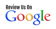 A google logo that says `` review us on google ''