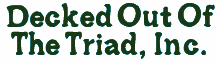 Decked Out of the Triad logo