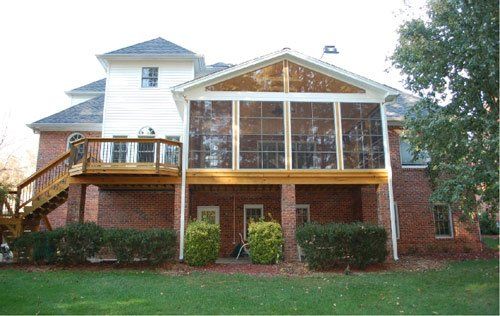 Sunroom Addition from the Outside