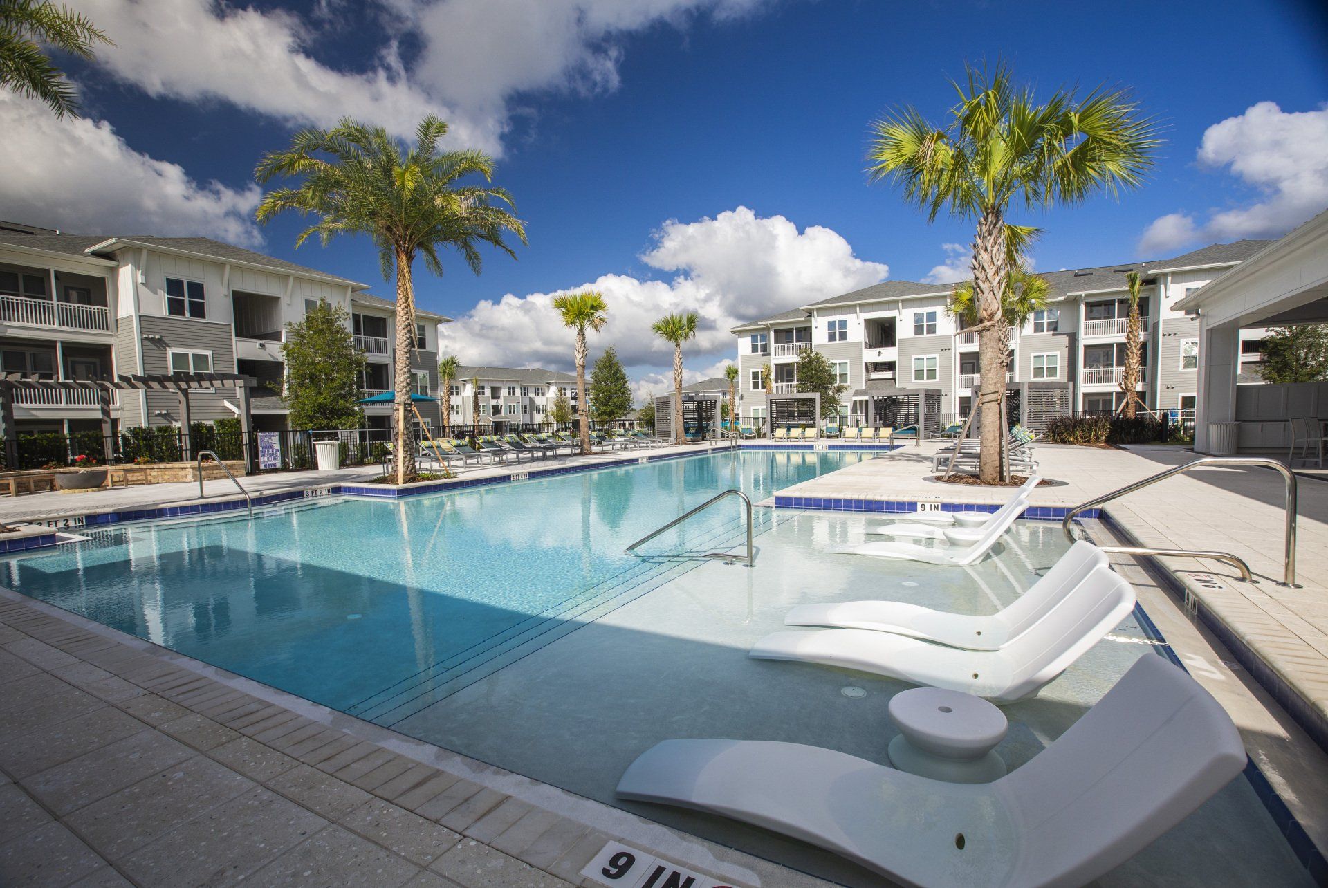 Resort Style Swimming Pool at Apartment Community