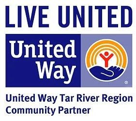 United Way logo with blue and orange colors, text