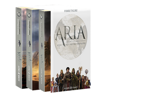 Illustration du coffret « ARIA - Voyage en Osmanlie »