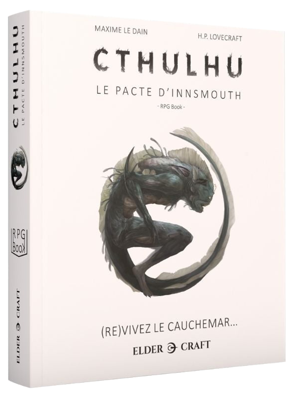 Illustration du RPG BooK « CTHULHU - Le Pacte d'Innsmouth »