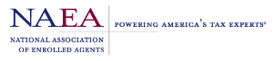 A logo for the national association of enrolled agents