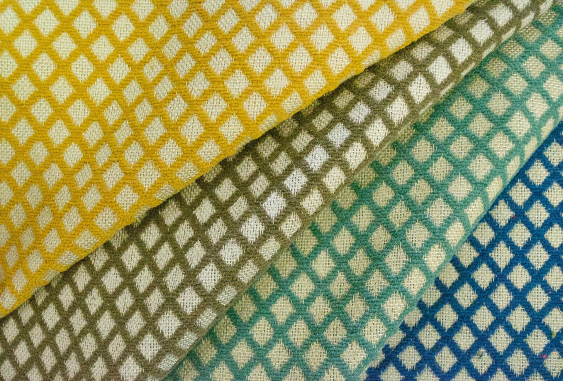 colorful fabric samples