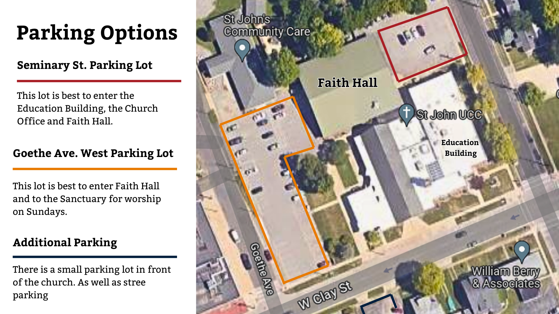 map where to park