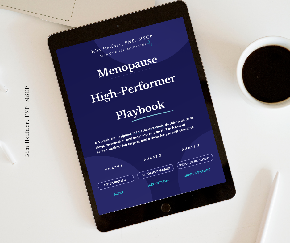 Menopause High Performer Playbook