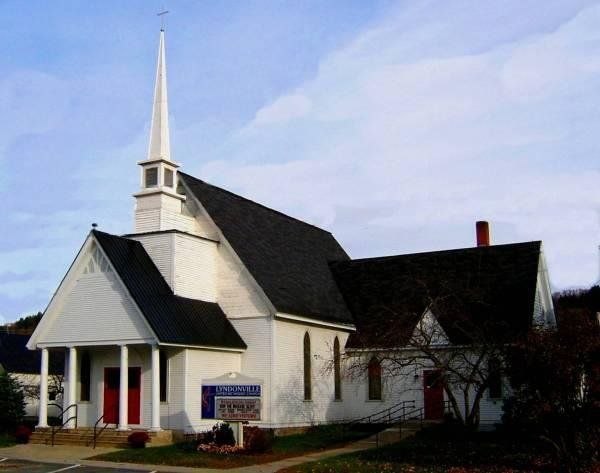 The Lyndonville United Methodist Church in VT
