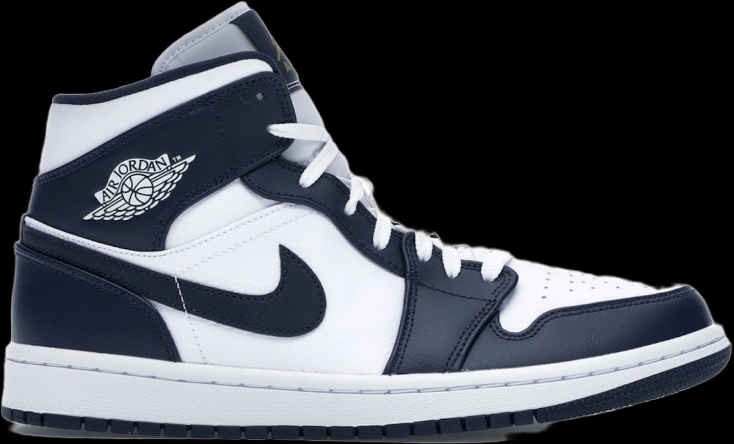 Jordan 1 mid white