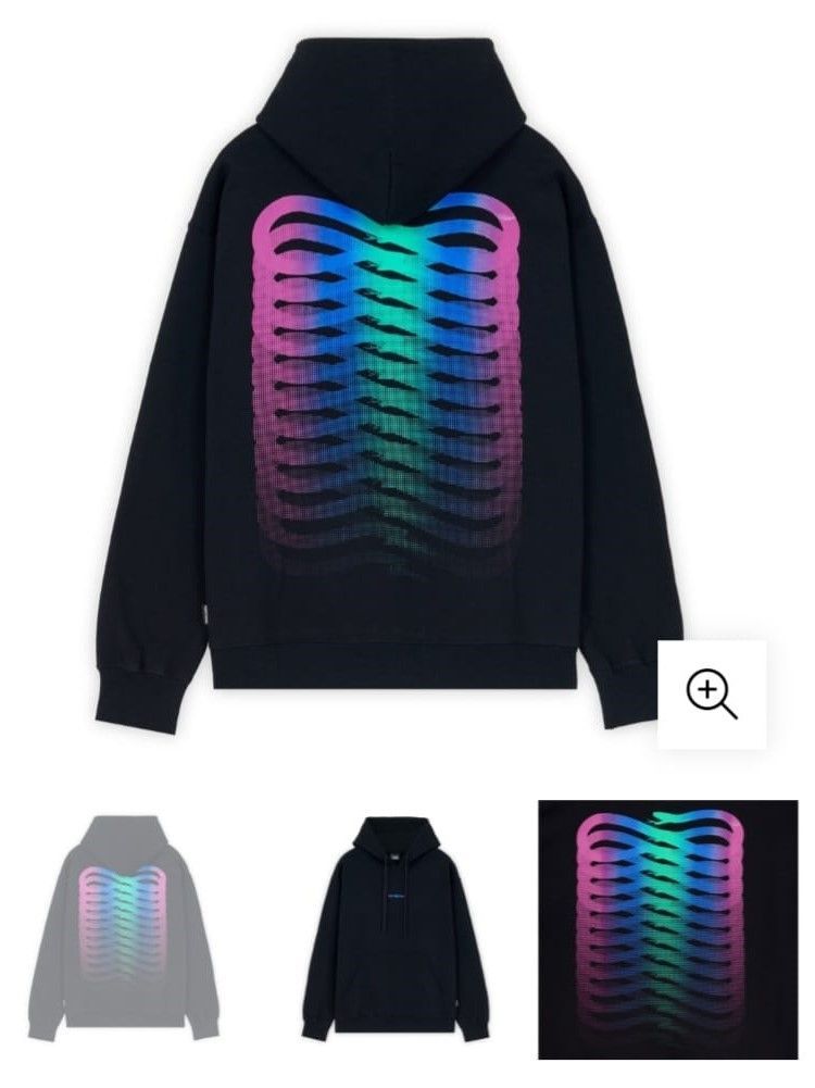 PROPAGANDA Felpa Ribs Gradient