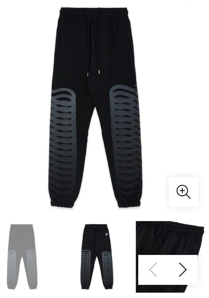 Pantaloni Ribs Sweat Pant Grey