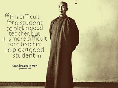 It is difficult for a student to pick a good teacher , but it is more difficult for a teacher to pick a good student.