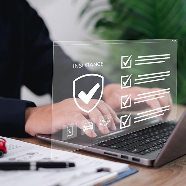 Modern car toy and insurance concepts on virtual screens with documents. Modern car toy and insurance concepts on virtual screens with documents.