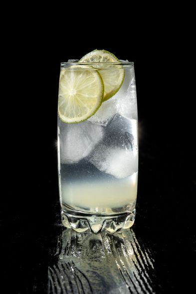 gin con ghiaccio