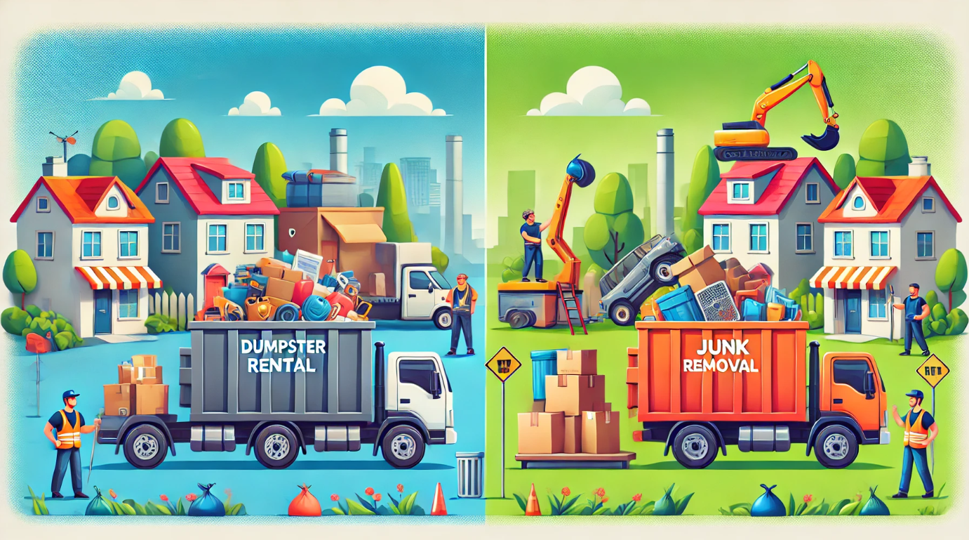 Dumpster Rental vs. Junk Removal