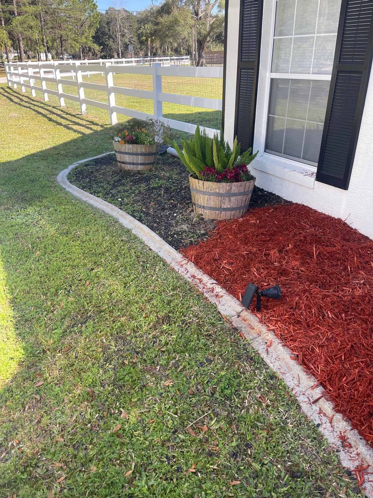 Mulching & Flower Bed Maintenance — Hernando, FL — RLS Home Services