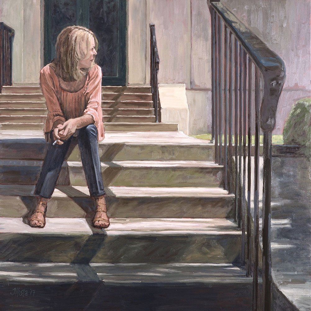 California artist John Kosta's painting entitled Jeannie.