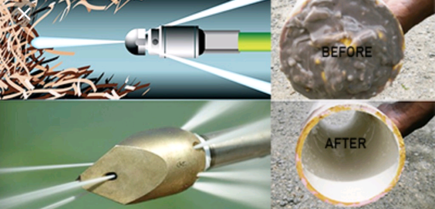 Man Holding the Pipe — Perth Amboy, NJ — Edison Drain Cleaning