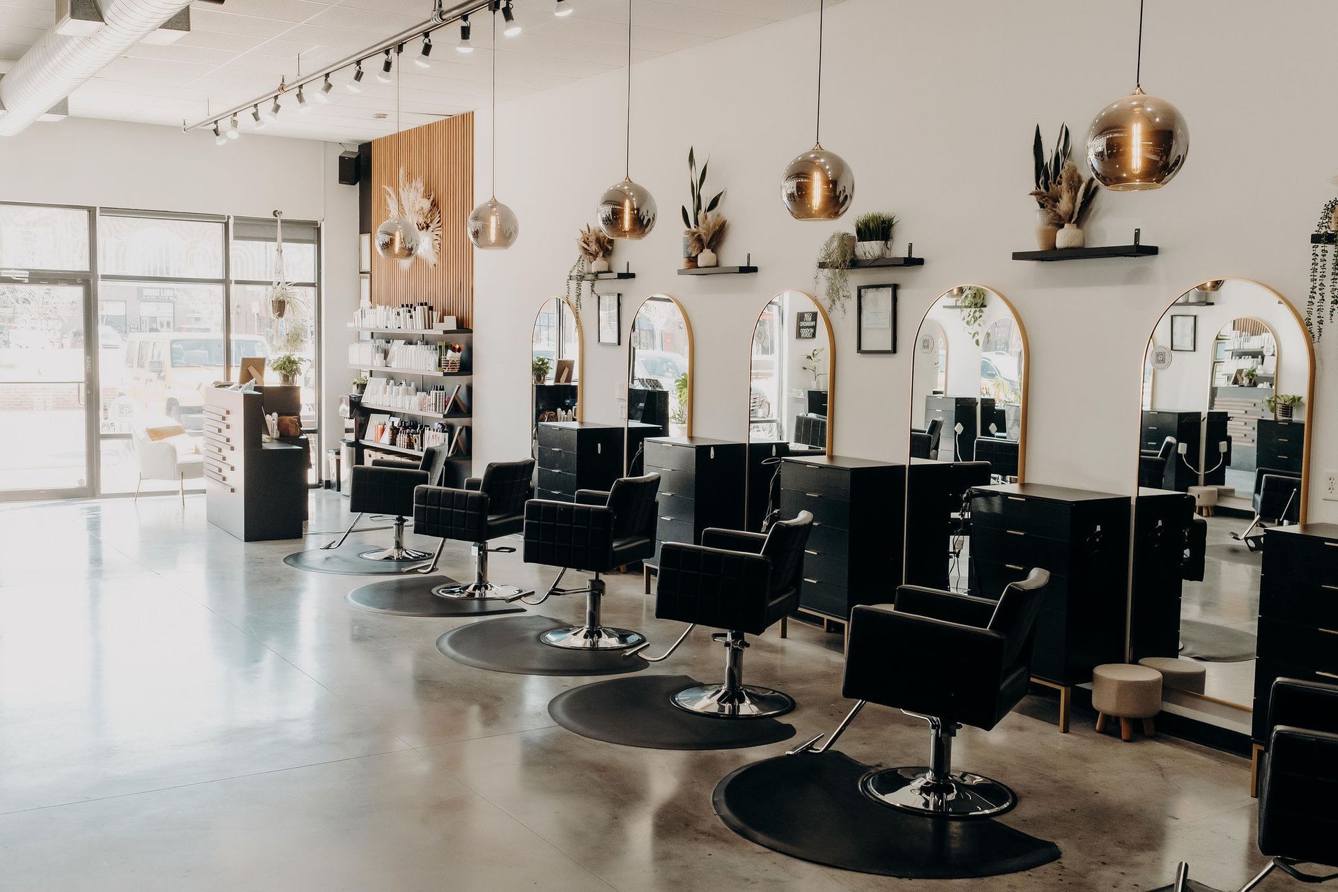 Curls Gone Wild Salon Color and Cutting Stations