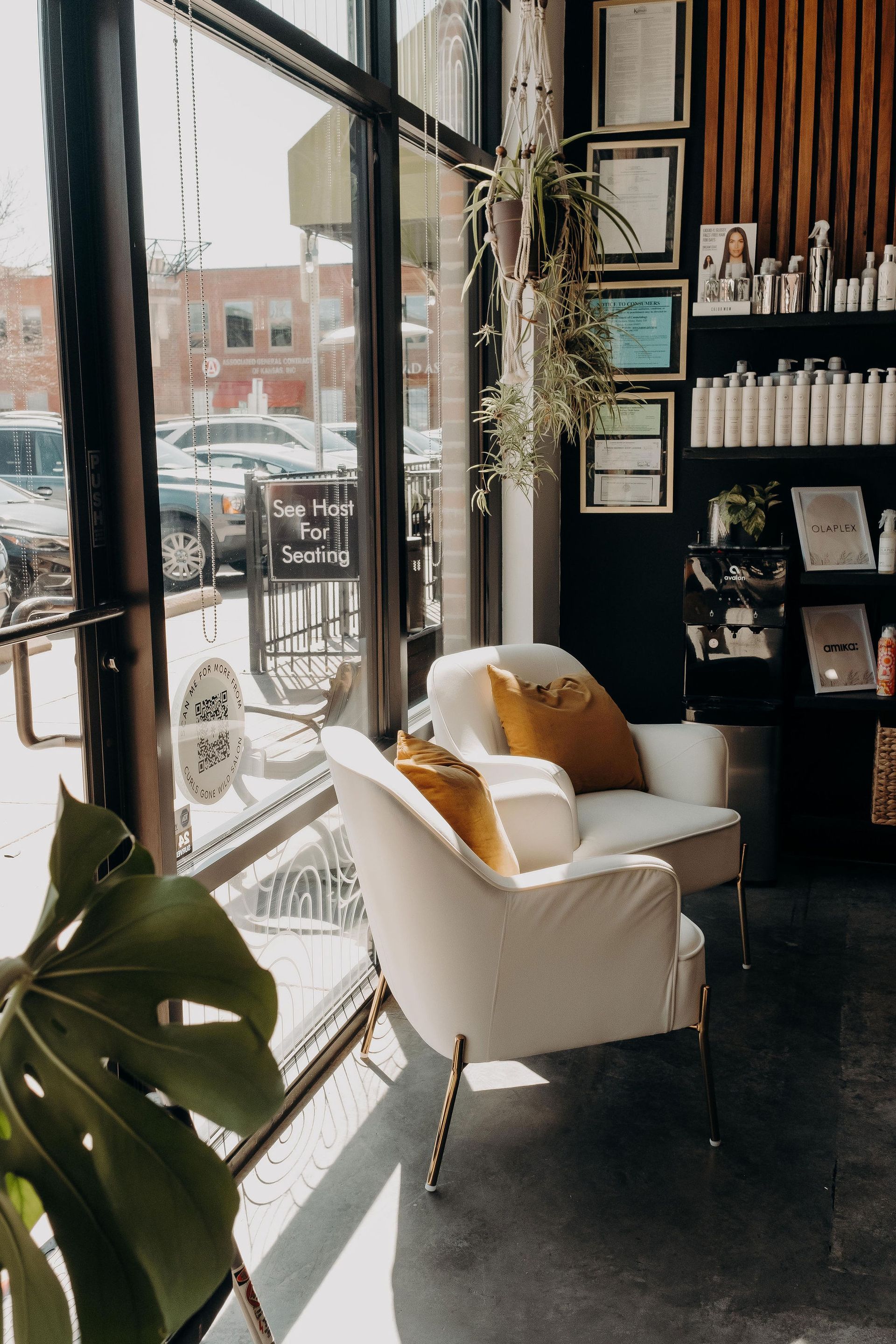 Curls Gone Wild Salon Reception