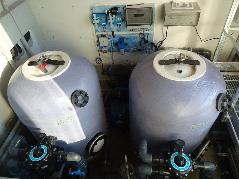 locale tecnico piscina