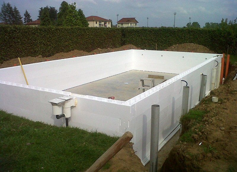piscina in cemento