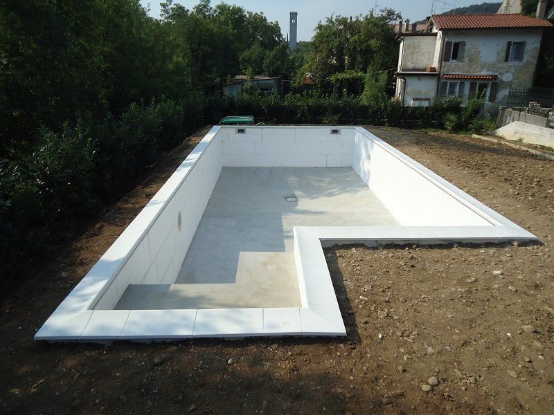 piscina interrata privata isoblok