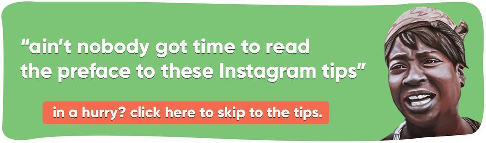 Instagram video marketing tips, Sweet Brown skip to the production tips