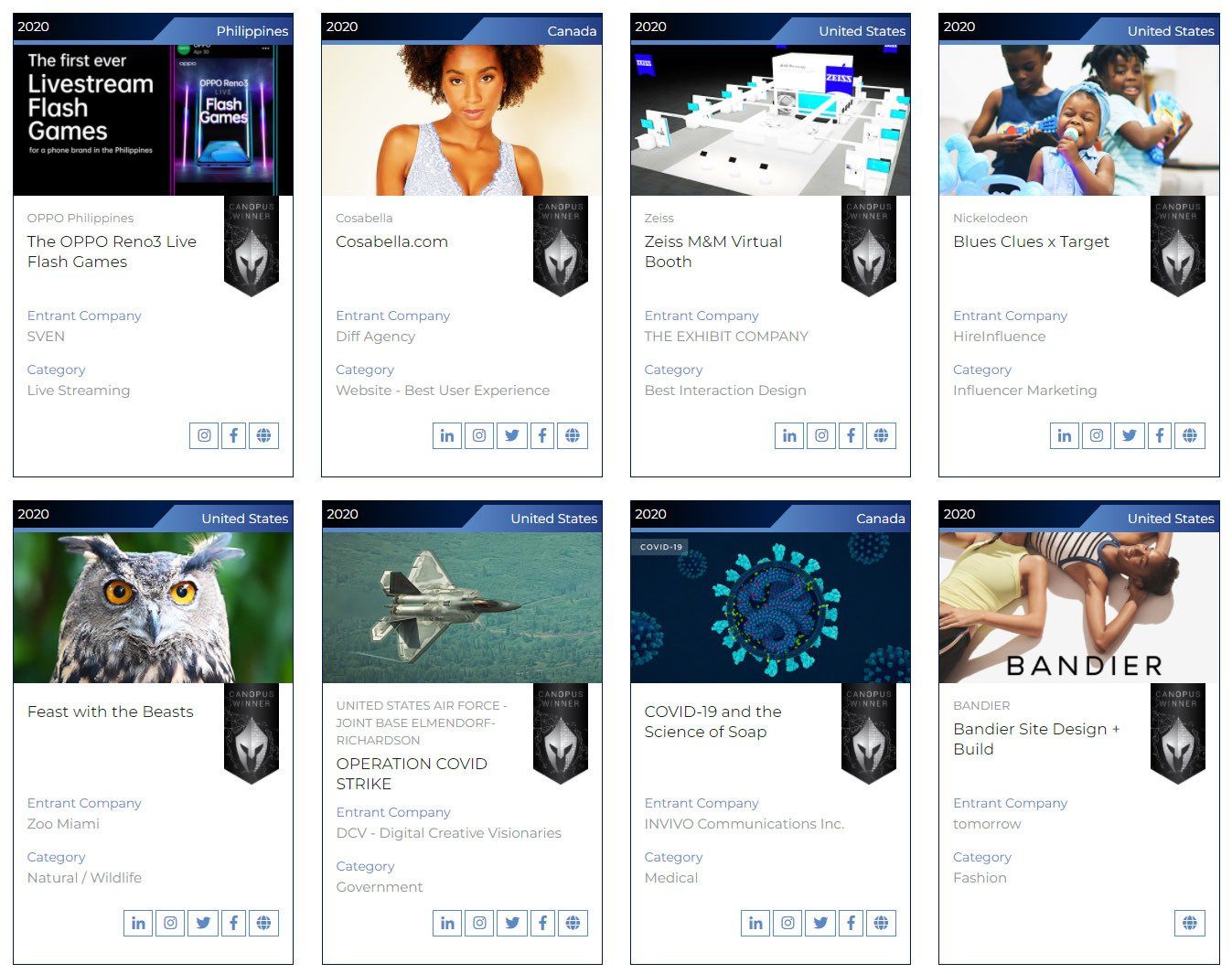DCV wins government video among many other top creative brands