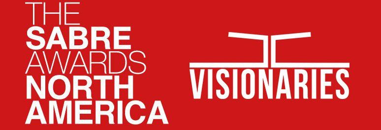 Sabre Award Logo and DC Visionaries Logo