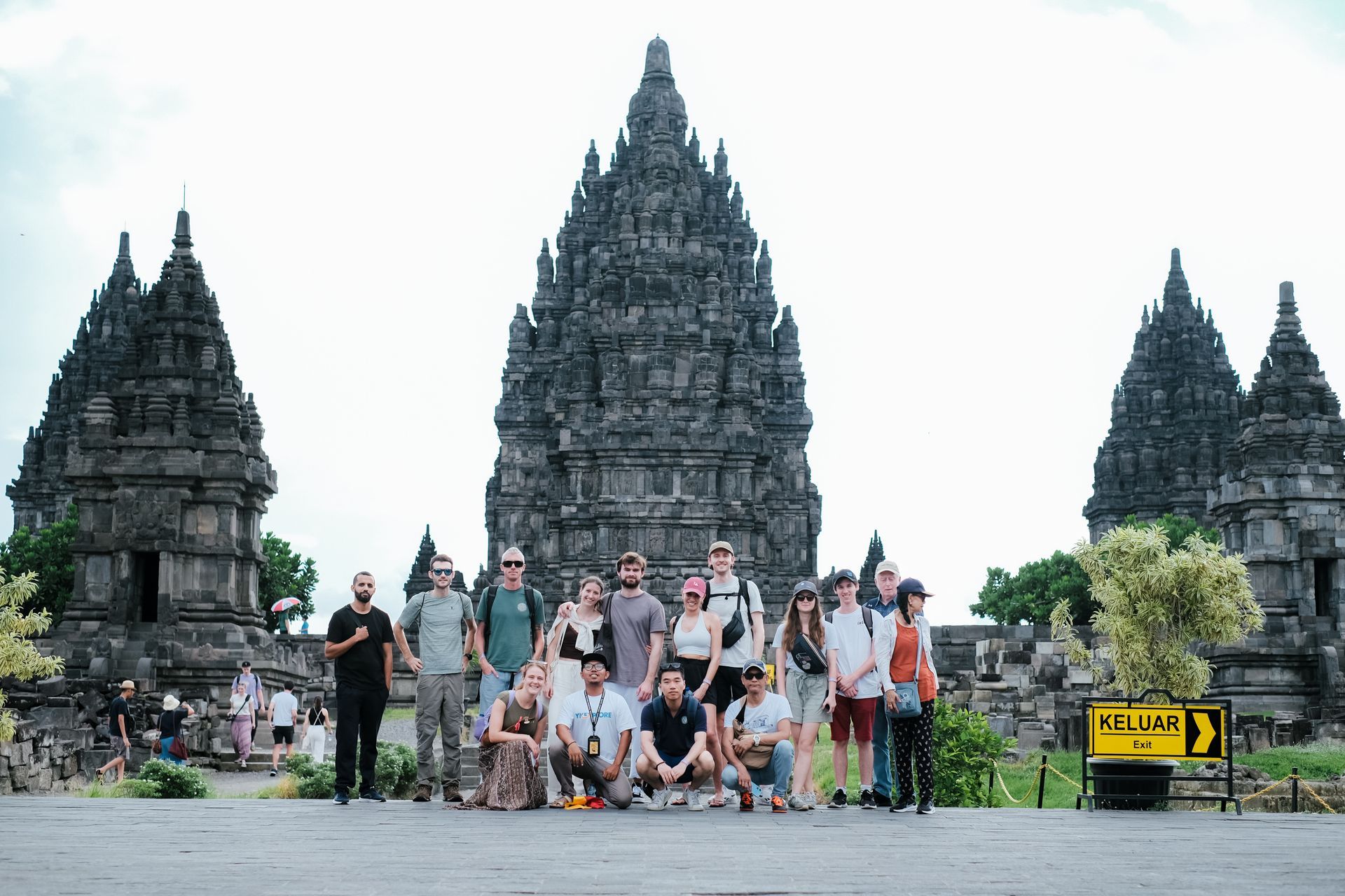 Prambanan, located in Central Java, Indonesia, is the largest Hindu temple