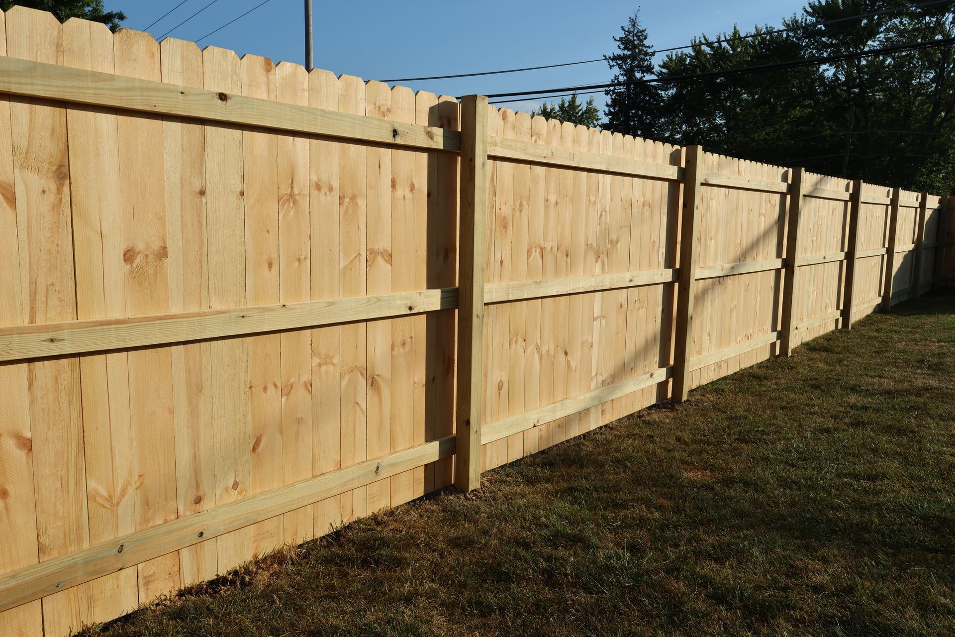 wood fence installation Illinois