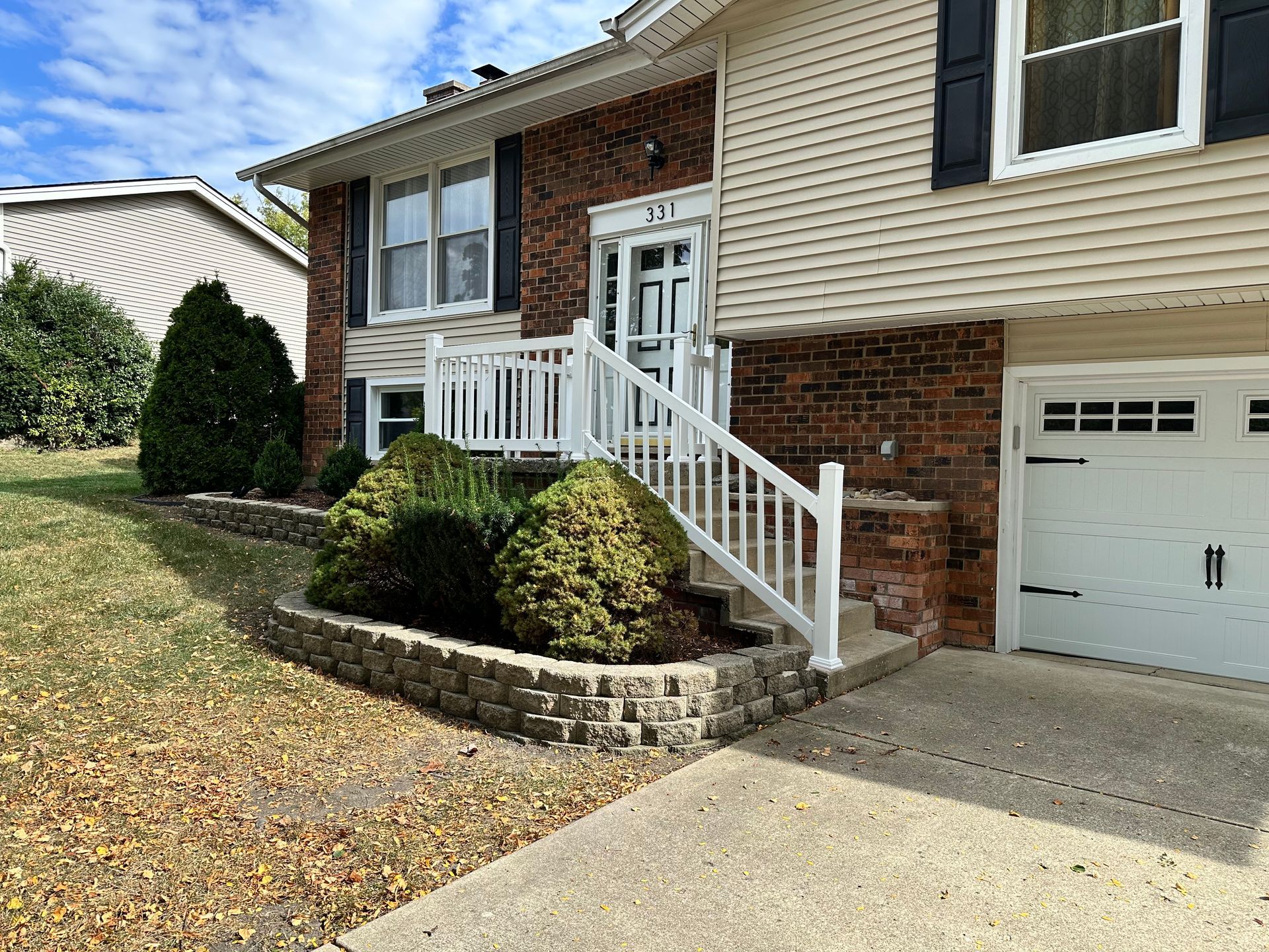 vinyl railing installation Illinois