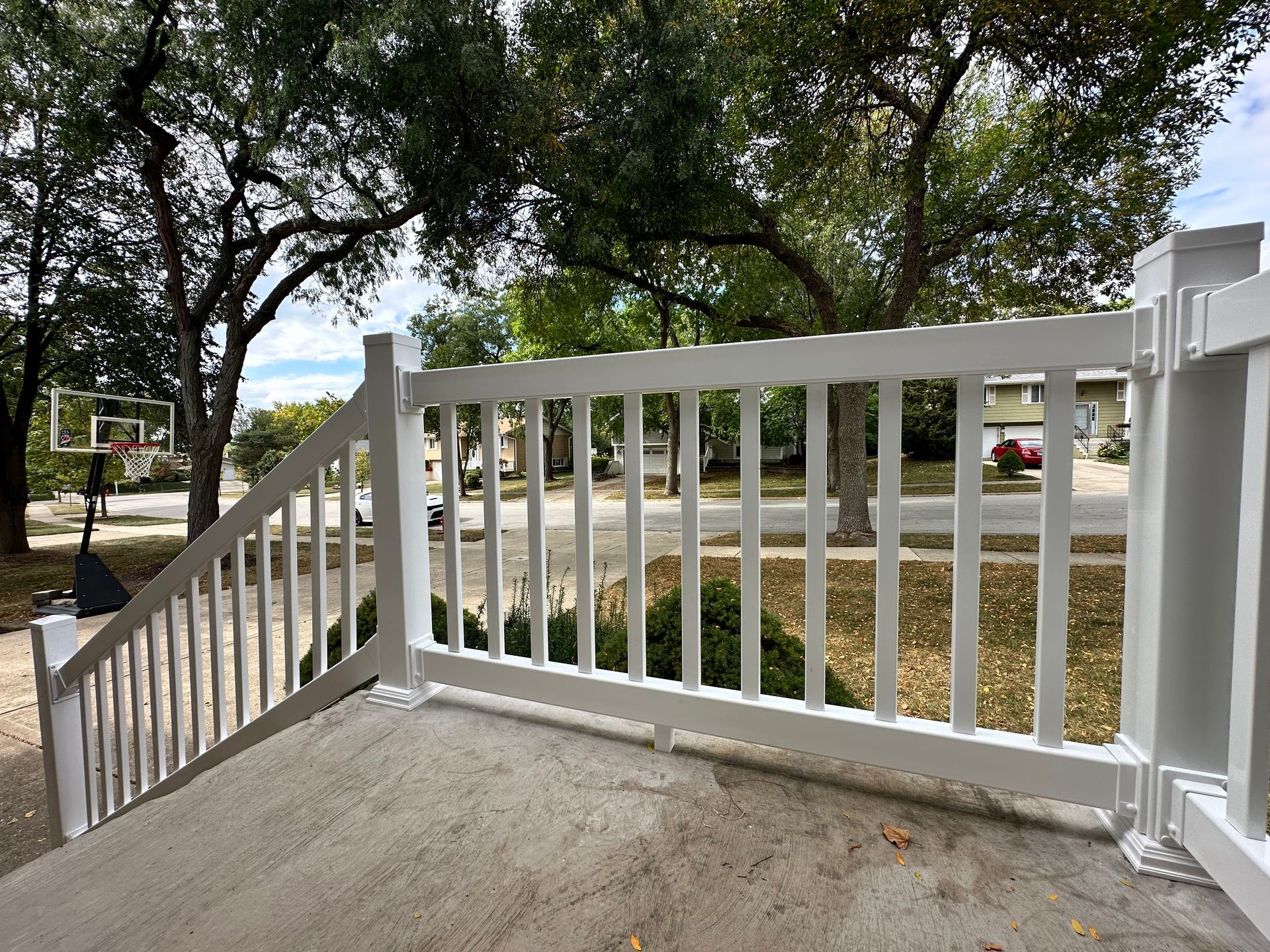 porch railing installation Illinois
