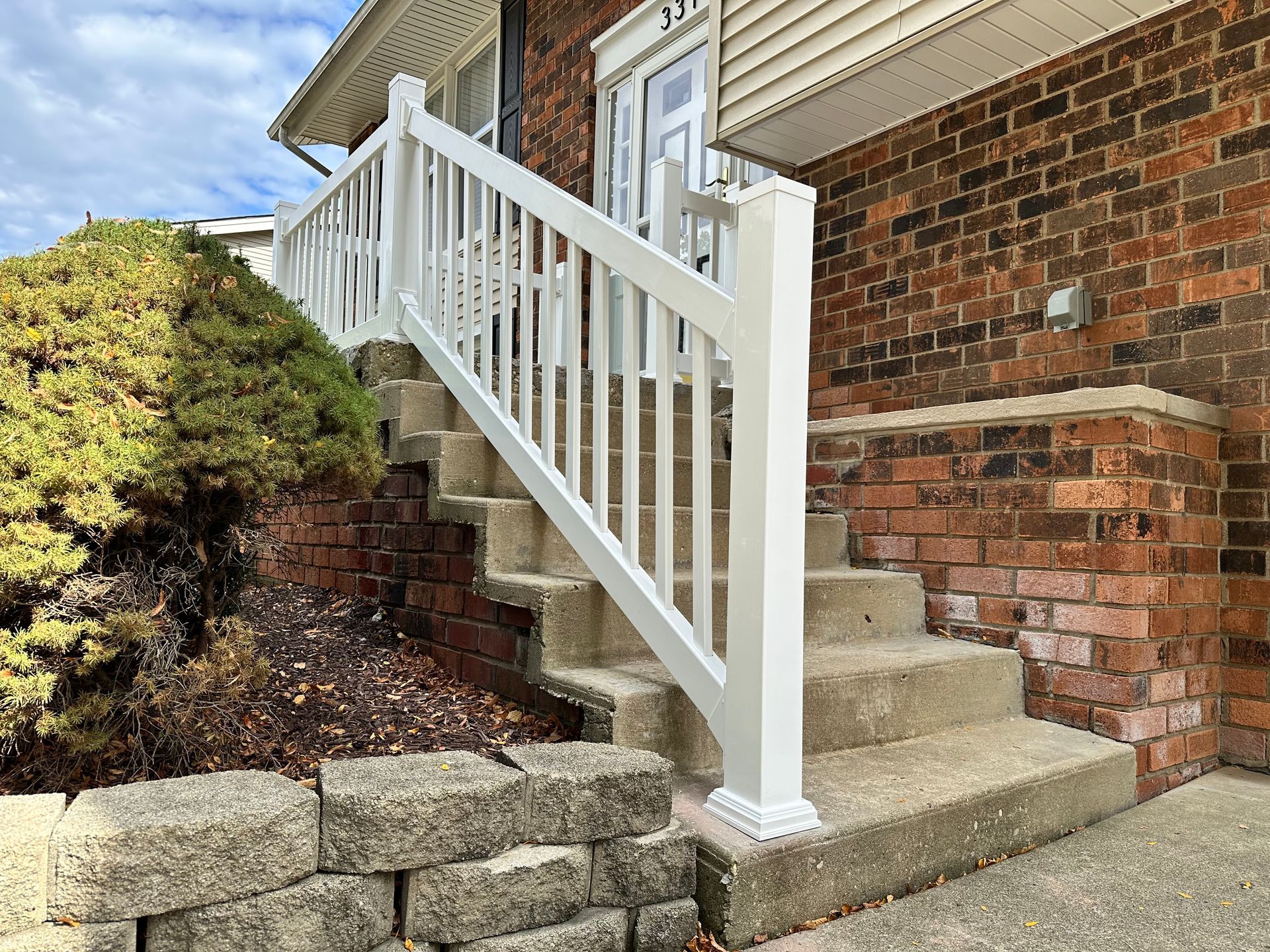 porch railing installation Illinois