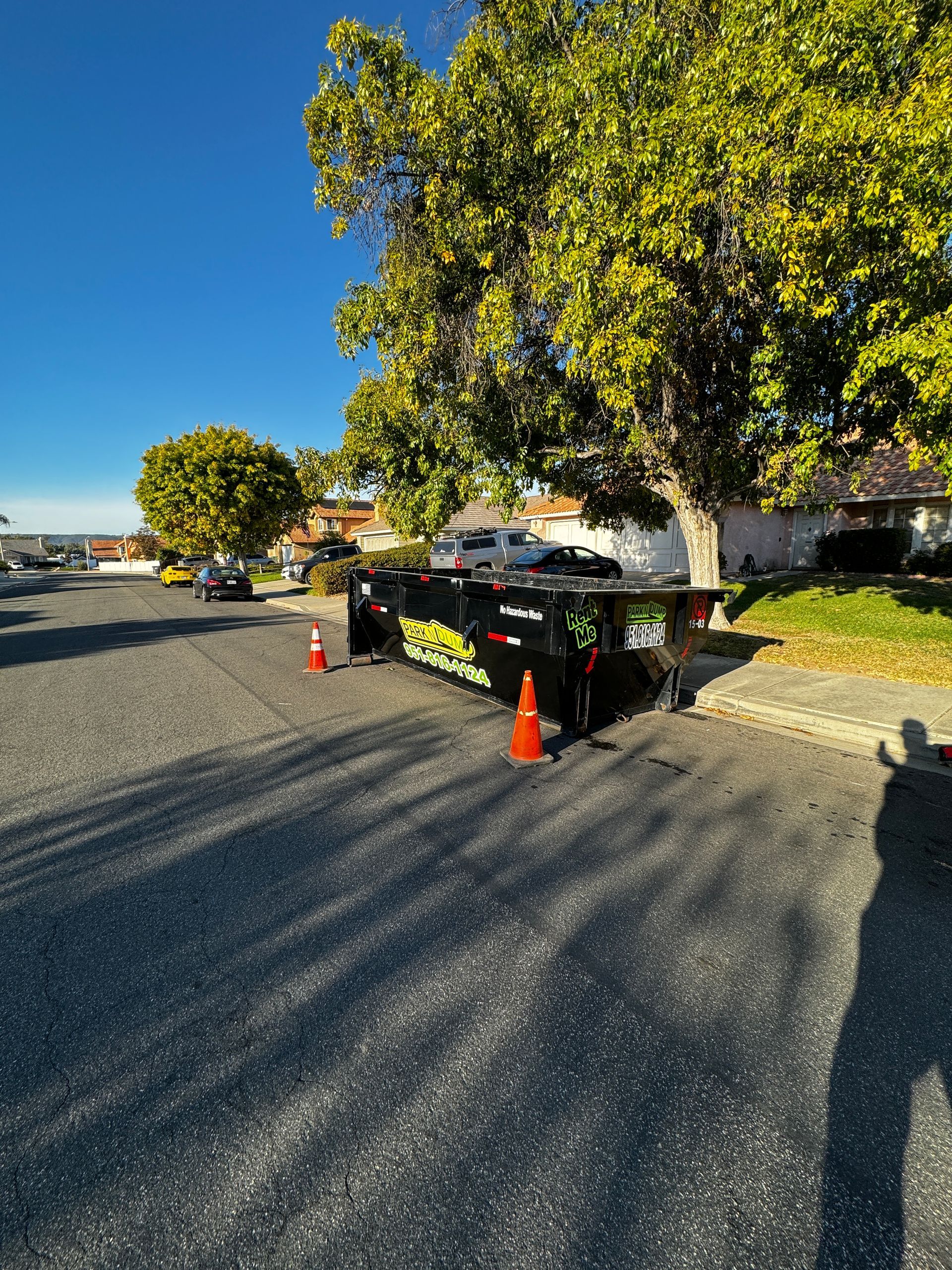 15 Yard Roll-Off Residential Dumpster Rental