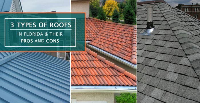 3 types of roofing